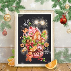 Broderikit Tavla Christmas sweets