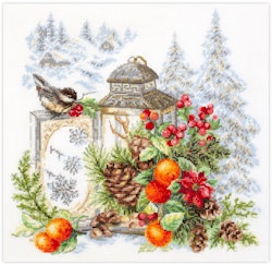 Broderikit Tavla Doften av vinter