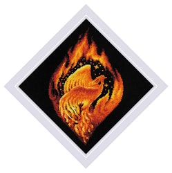 Broderikit Tavla Flaming Phoenix - Flammande Fenix