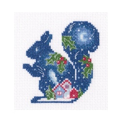 Broderikit Tavla Godnattsaga Ekorre