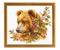 Broderikit Tavla Björn