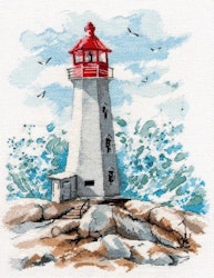 Broderikit Tavla Fyr Light of hope