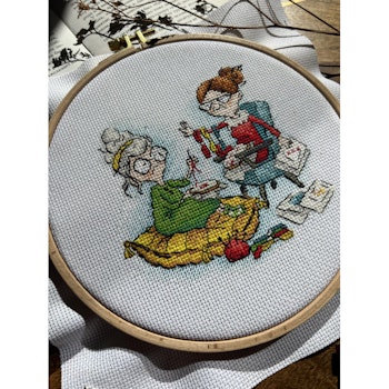 Broderikit Tavla Embroiderer grandmothers - Handarbetsklubben