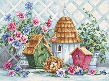 Broderikit Tavla garden nesting