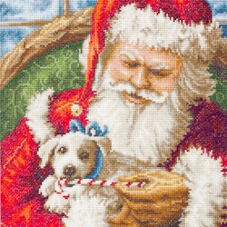 Broderikit Tavla Santa Claus