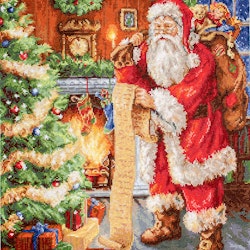 Broderikit Tavla Santa Claus