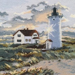 Broderikit Tavla Fyr Coastal lighthouse