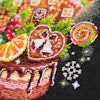 Broderikit Tavla Christmas sweets
