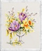 Broderikit Tavla Spring Bouquet