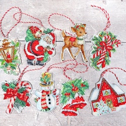 Plastic canvas Christmas Toys Kit