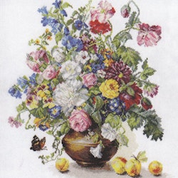 Broderikit Tavla Poetry of flowers. Fragrance of Summer