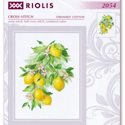 Broderikit Tavla Bright Lemons