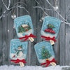 Broderikit Plastic canvas Vintage Jar Ornaments