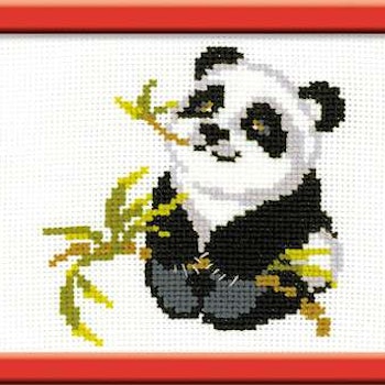 Broderikit Tavla För nybörjare Panda
