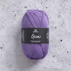 Alpackagarn Garn Giva 50g deep lavender