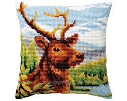 Broderikit Kudde Hjort