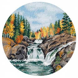 Broderikit Tavla Vattenfall