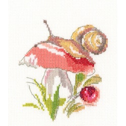 Broderikit Tavla Svamp Kremlor