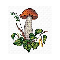 Broderikit Tavla Svamp