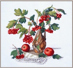 Broderikit Tavla Röd viburnum