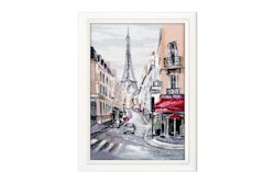 Broderikit Tavla Heart of Paris - Hjärtat av paris