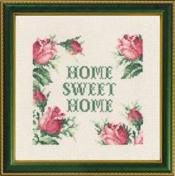 Broderikit Tavla Home Sweet Home