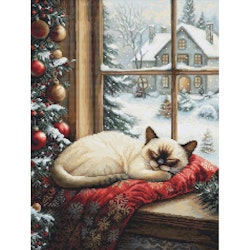 Broderikit Tavla The Winter Sleep - Julmys