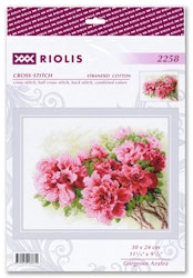 Broderikit Tavla Gorgeous Azalea - Underbar Azalea i bloom