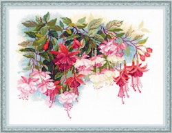 Broderikit Tavla Fuchsia
