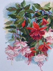 Broderikit Tavla Fuchsia