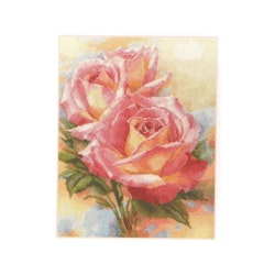 Broderikit Tavla Pink dreams - Rosor
