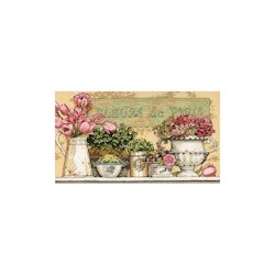 Broderikit Tavla Fleurs de Paris