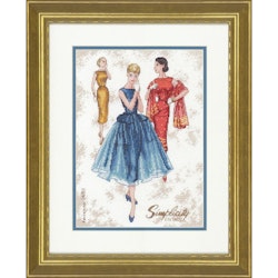 Broderikit Tavla Simplicity Vintage