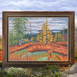 Broderikit Tavla Northern Horizon -  Norra horisonten