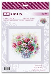 Broderikit Tavla Watercolor Cosmos - Akvarell Cosmos