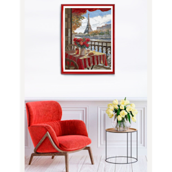 Broderikit Tavla - Aine collection "Sunny Paris"