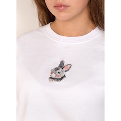 3D Embroidery - Broderikit - Brodera på kläder - Kanin