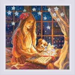 Broderikit Tavla Magic Book - Magisk bok