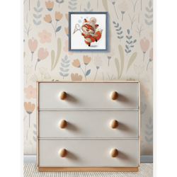 Broderikit Tavla - Aine collection "Playful Fox" - Lekfull Räv