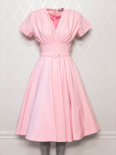 Daisy Dapper Collection Marilyn Dress Rosa stl M