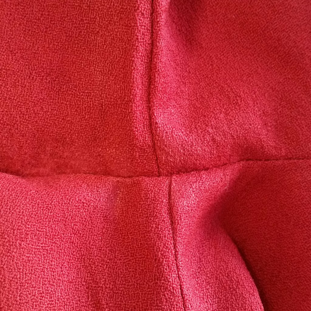 Retro vintage röd klänning 60-tal med paljetter