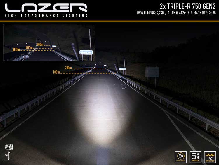 Extraljuskit Lazer Triple-R 750 (G2) Mercedes Vito 2014-2020
