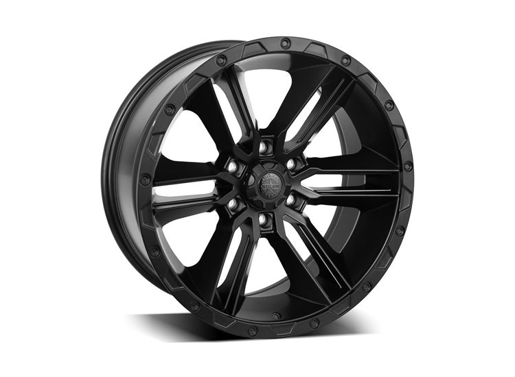 A145 Flatblack 8,5×17 6/139,7 ET18