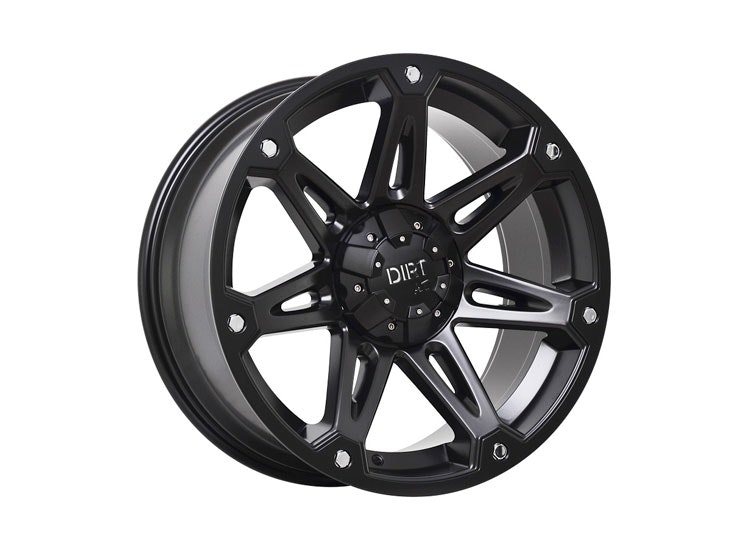D53A Flatblack 9,5×20 6/139,7 ET20