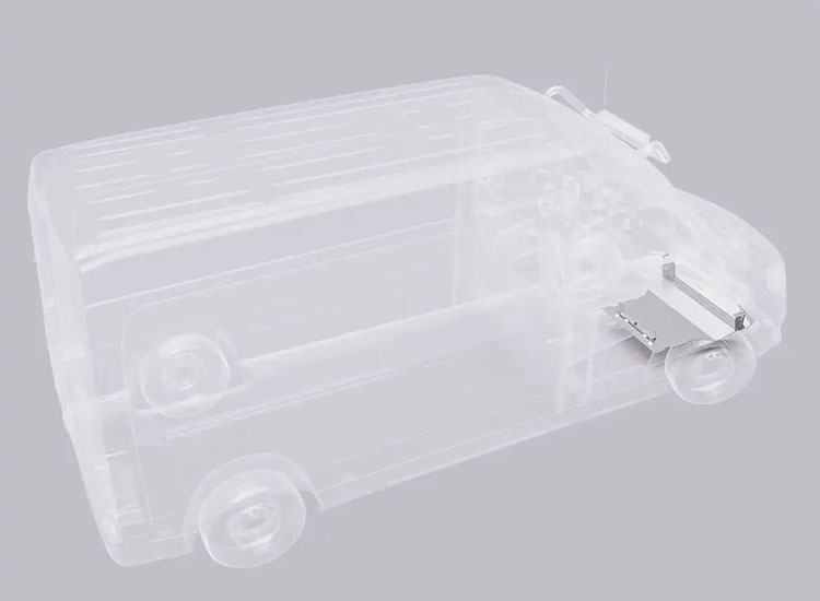 Underkörningsskydd motor Mercedes Sprinter 4WD 2022+
