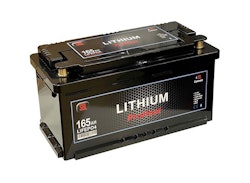 Off-Grid paket medium 165Ah lithium / 140W solpanel / 40A DC-DC 12V