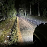 5-Pack BaseX Lights 9" LED-extraljus med kabelsats
