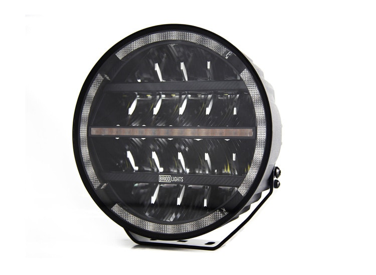 2-Pack BriodLights Olympus LED extraljus 9tum med kabelsats