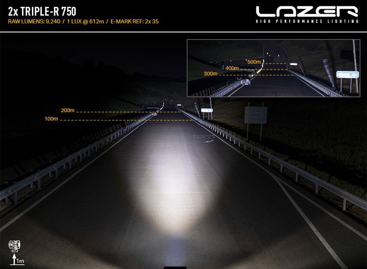 Extraljuskit Lazer Triple-R 750 (G2) Mercedes Vito 2024+