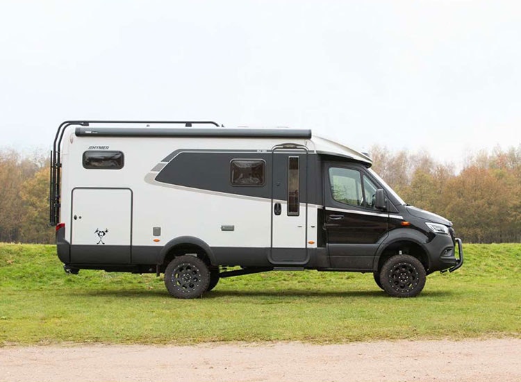 Luftfjädring inkl. Kompressor för höjda Mercedes Sprinter 3,5T 4X4 2018+